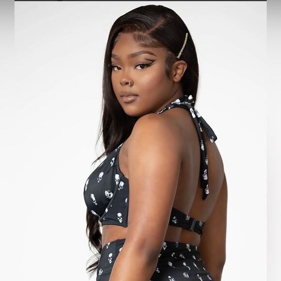 KillStar 4X Skull 💀 Bikini Bra - Picture 3 of 11